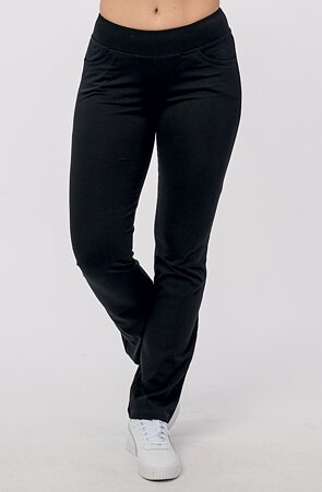 Enge schwarze Damen-Sporthose 349