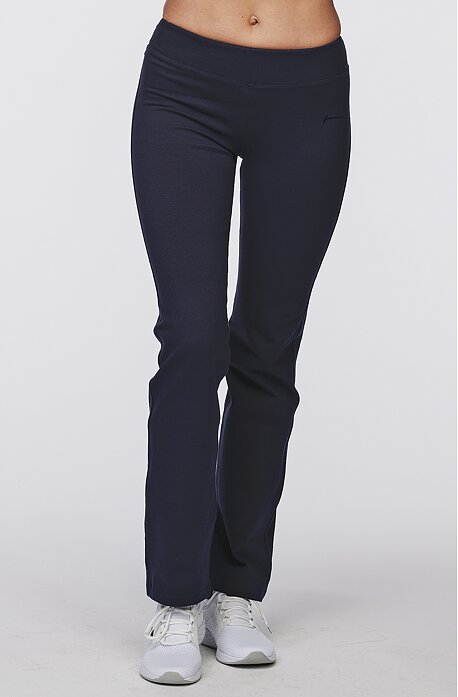 Einfache dunkelblaue Damenhose 367